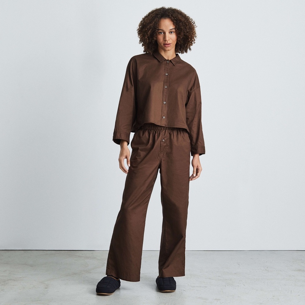 NWT Everlane The Woven P.j. Top